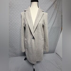 Staccato Women's Cream Herringbone Blazer